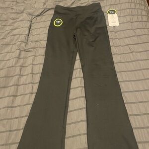 Athletic Works Kids Black Flared Leggings